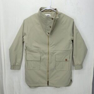 LiV Outdoor Women's Size Large Wind Proof Water Repellent Softshell‎ Khaki Long